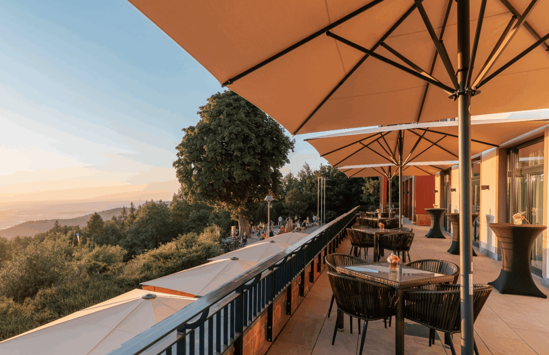 Restaurant Ausblick Berg-Gasthof Königstuhl Heidelberg