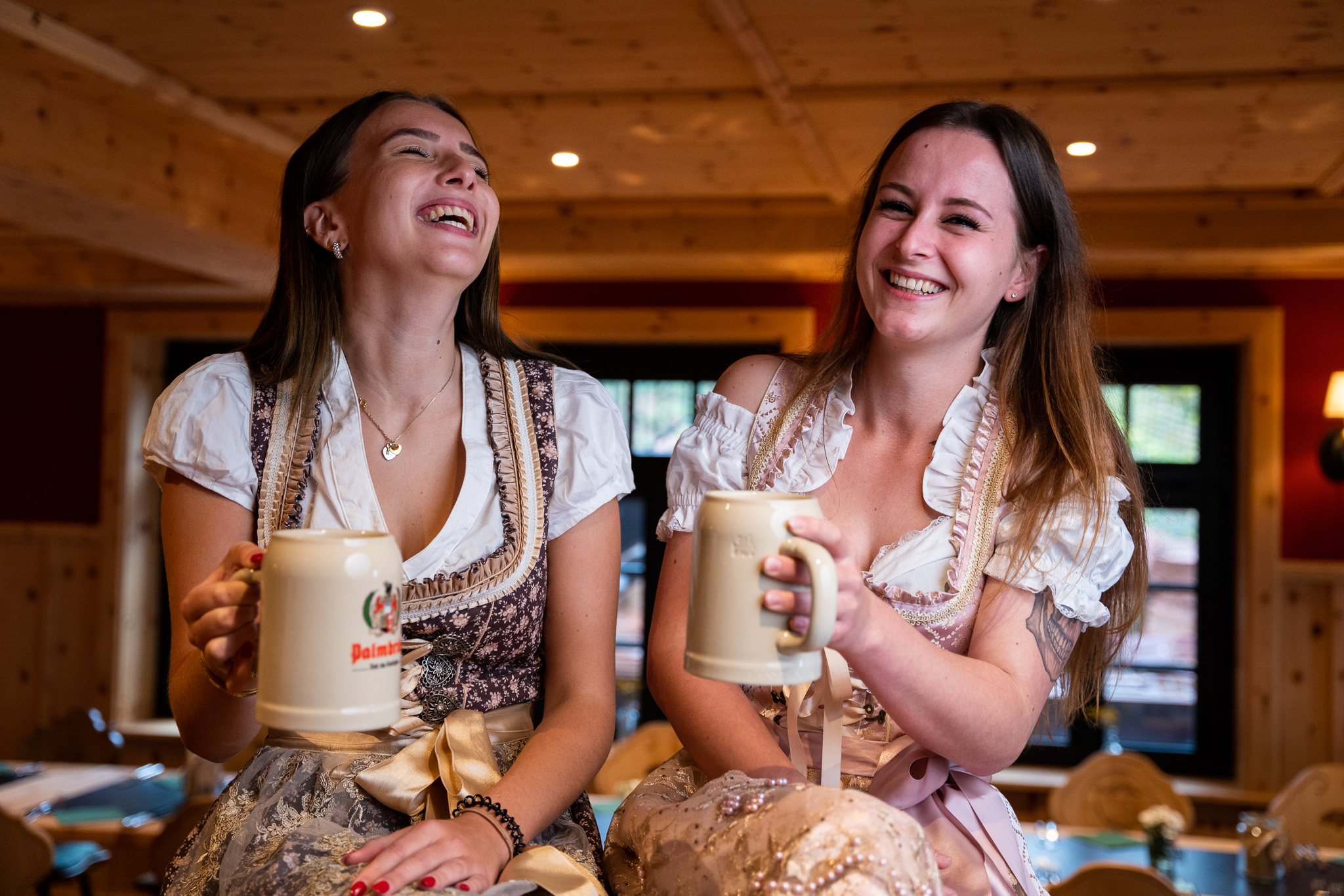 Feierstimmung Berg-Gasthof Königstuhl Heidelberg